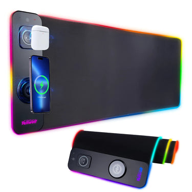 Wireless Charging RGB Luminous Mouse Pad – Phone Charger & Gaming Mat - InspiredGrabs.com